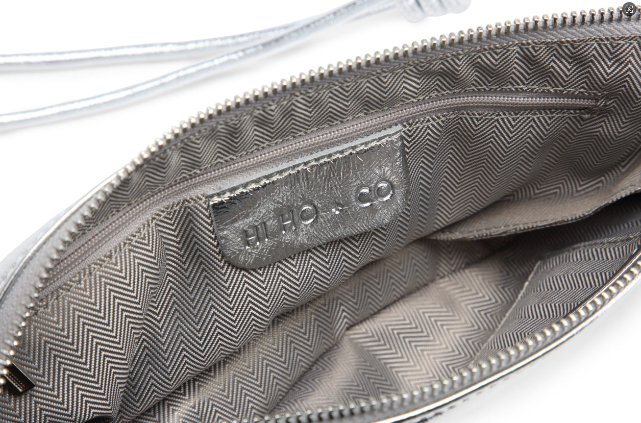 HI HO + CO - Crescent Bag Silver/Silver