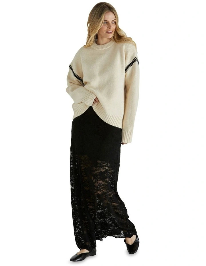 SASS CLOTHING - Sasha Knit in Cream