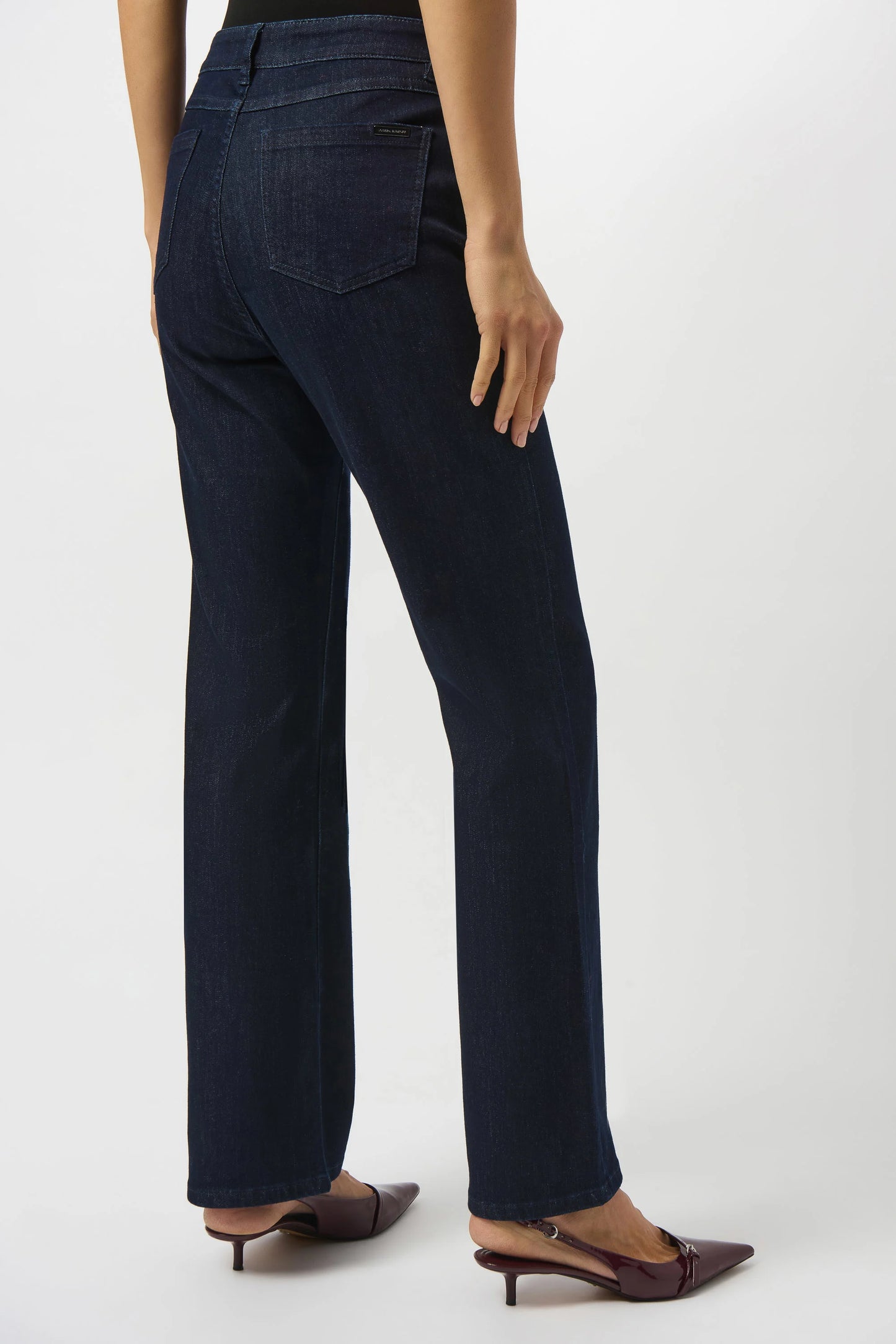 JOSEPH RIBKOFF - Brooke Classic Bootcut Stretch Jean (Dark Blue)