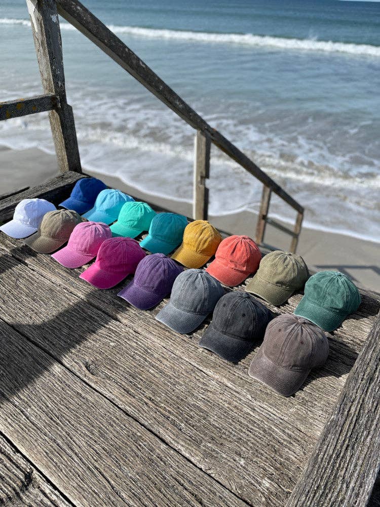 NAKOA THE LABEL - Vintage Washed Cap - Ocean