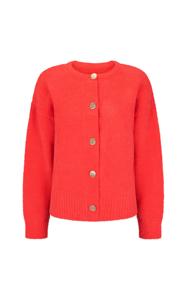 ARAMINTA JAMES - Aime Cardigan Coral