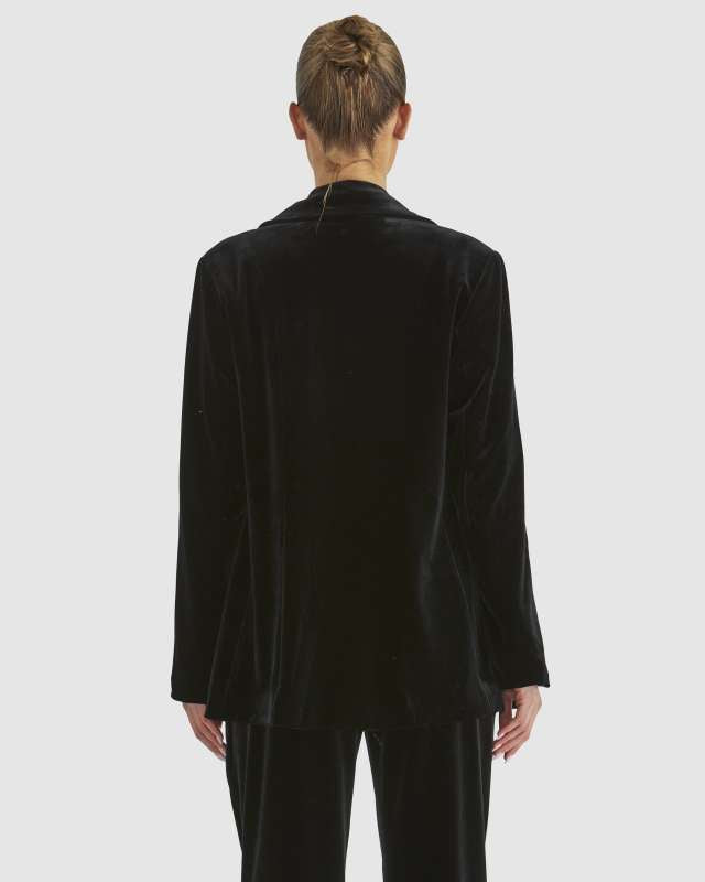 FATE + BECKER - Mustang Sally Velvet Blazer (Black)