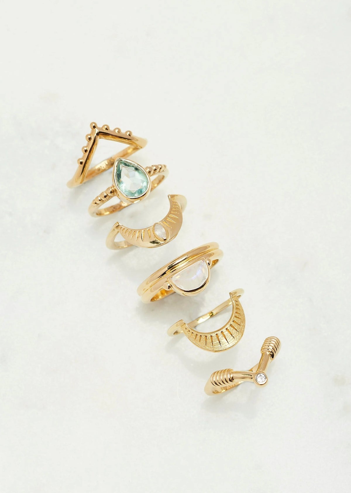 TONIMAY - Noble Chevron Gold Band