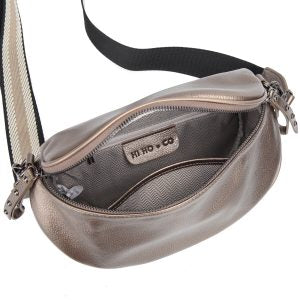 HI HO + CO - Obsessed Bronze/Gunmetal Bag