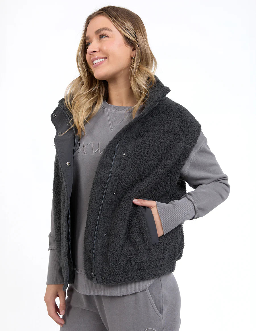 FOXWOOD - Cliff Hanger Vest (Charcoal)