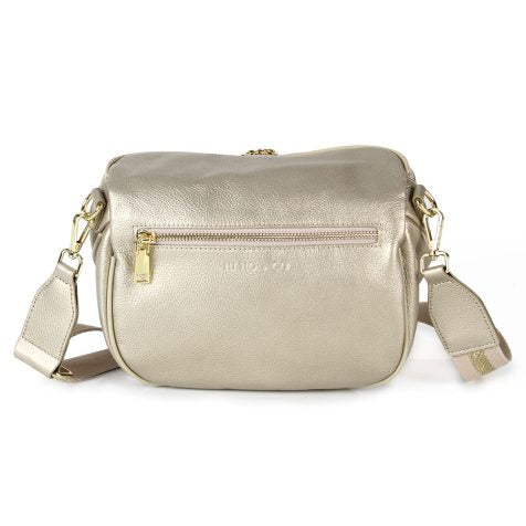 HI HO + CO - Obsessed Gold/Gold Crossbody Bag