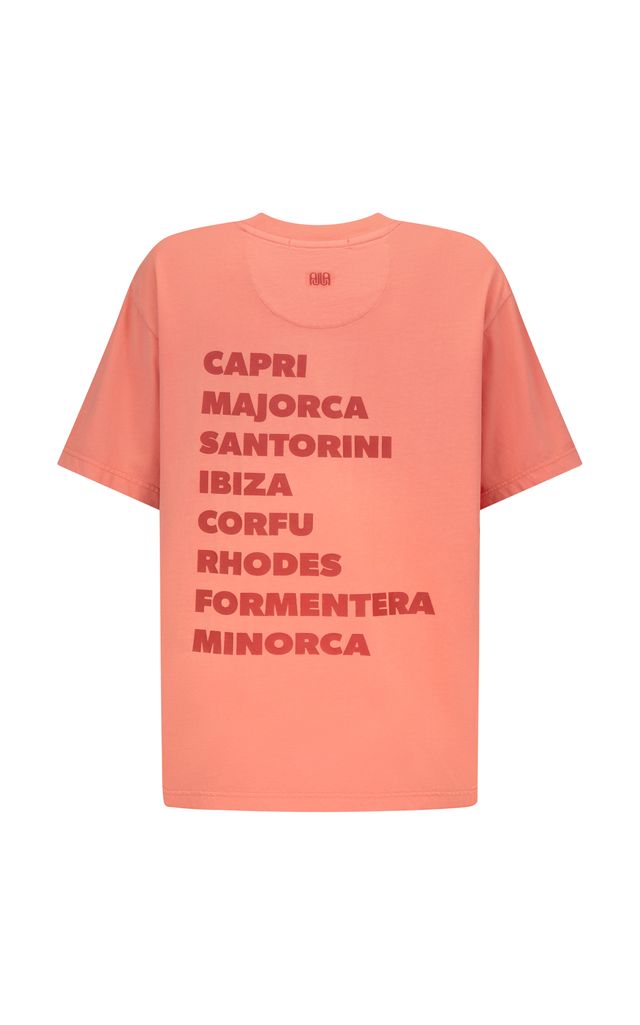 ARAMINTA JAMES - Cin Cin Tee Bougainvillea Pink