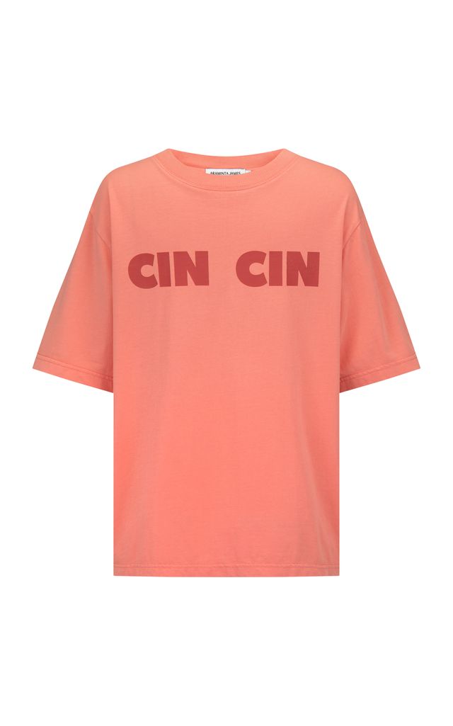 ARAMINTA JAMES - Cin Cin Tee Bougainvillea Pink