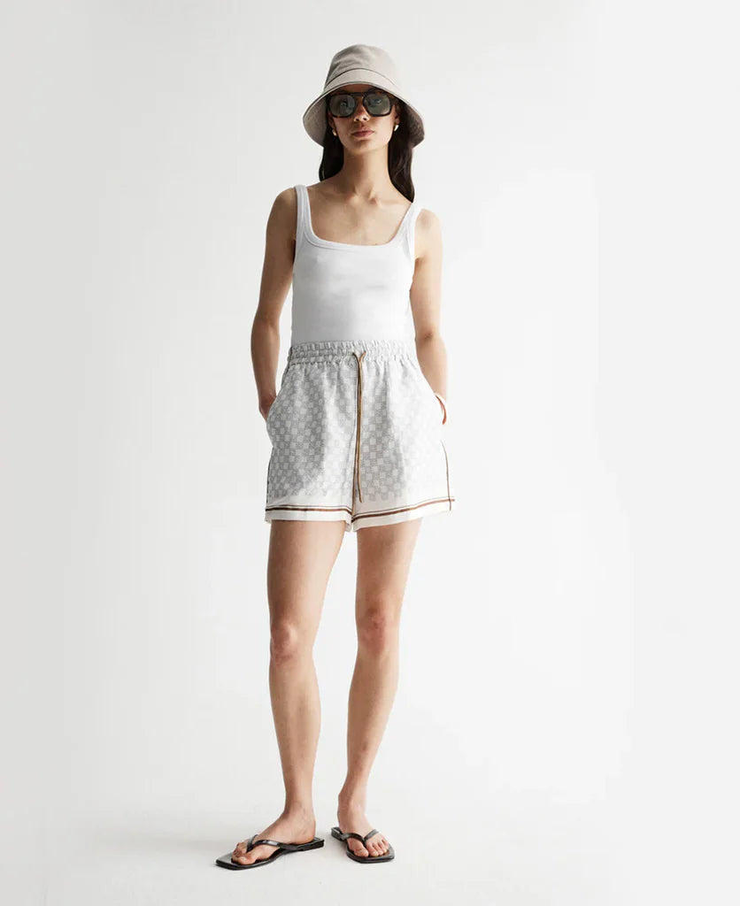 ELKA COLLECTIVE - Lumi Short Monogram Print