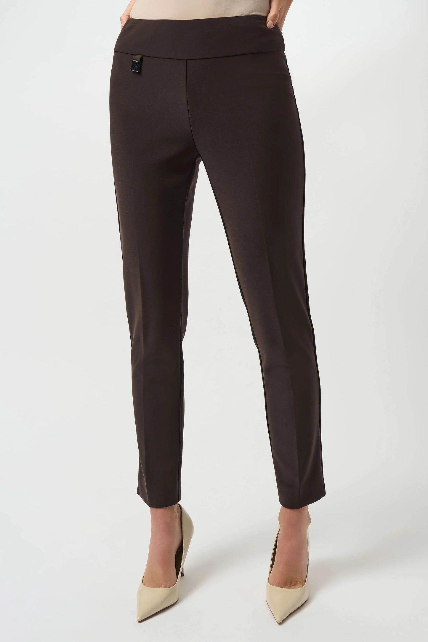 JOSEPH RIBKOFF - Classic Tailored Slim Pant (Mocha)