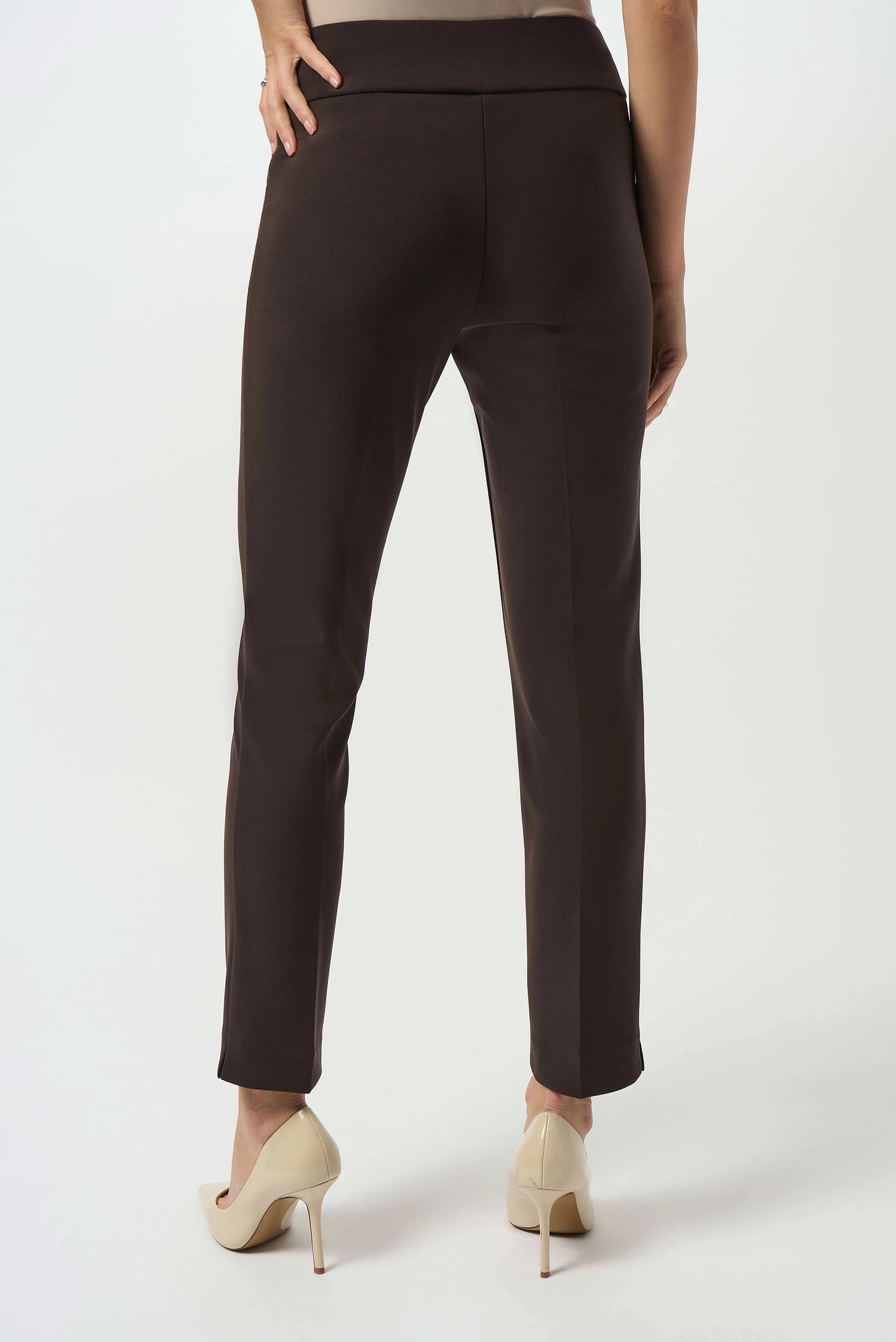 JOSEPH RIBKOFF - Classic Tailored Slim Pant (Mocha)
