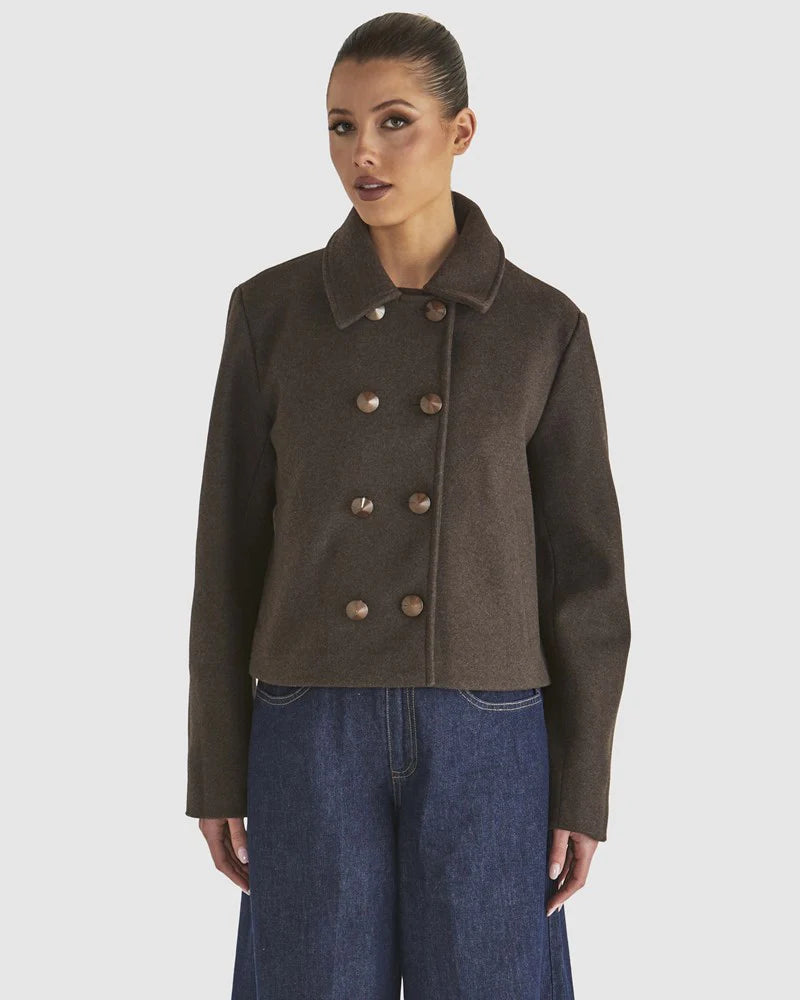 FATE + BECKER - Salvador Jacket Choc Marle