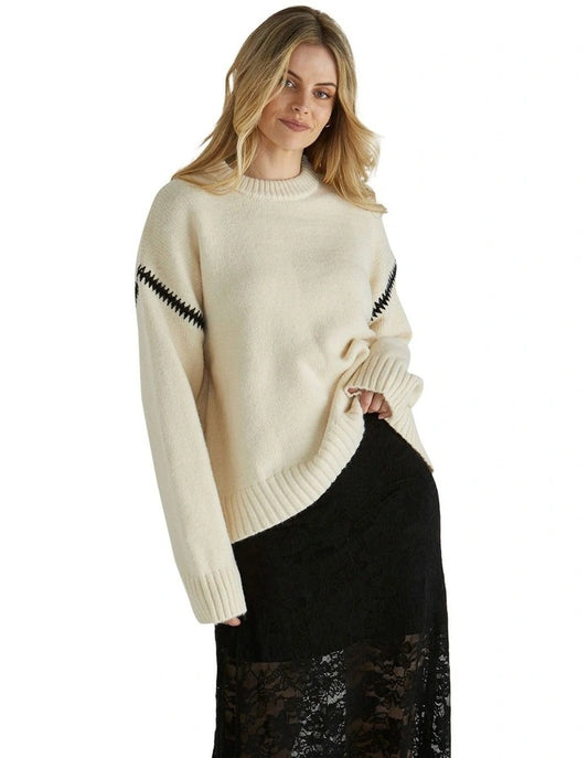 SASS CLOTHING - Sasha Knit in Cream