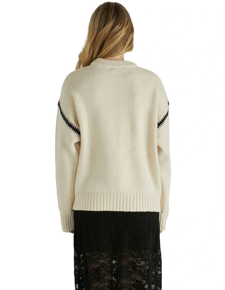 SASS CLOTHING - Sasha Knit in Cream