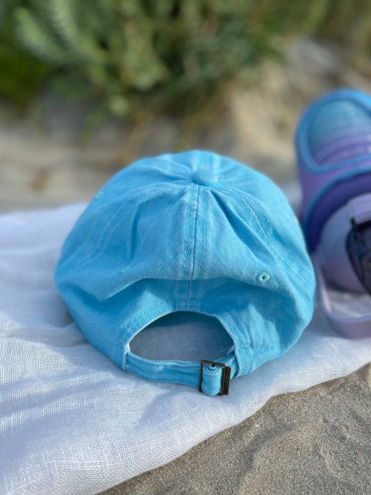 NAKOA THE LABEL - Vintage Washed Cap - Light Blue