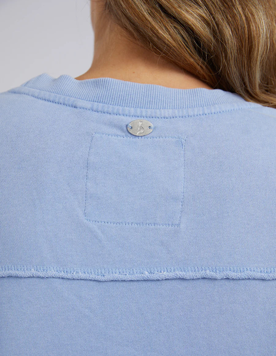 FOXWOOD - Washed Simplified Crew (Light Blue)
