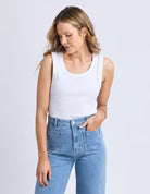 FOXWOOD - Iris Tank White