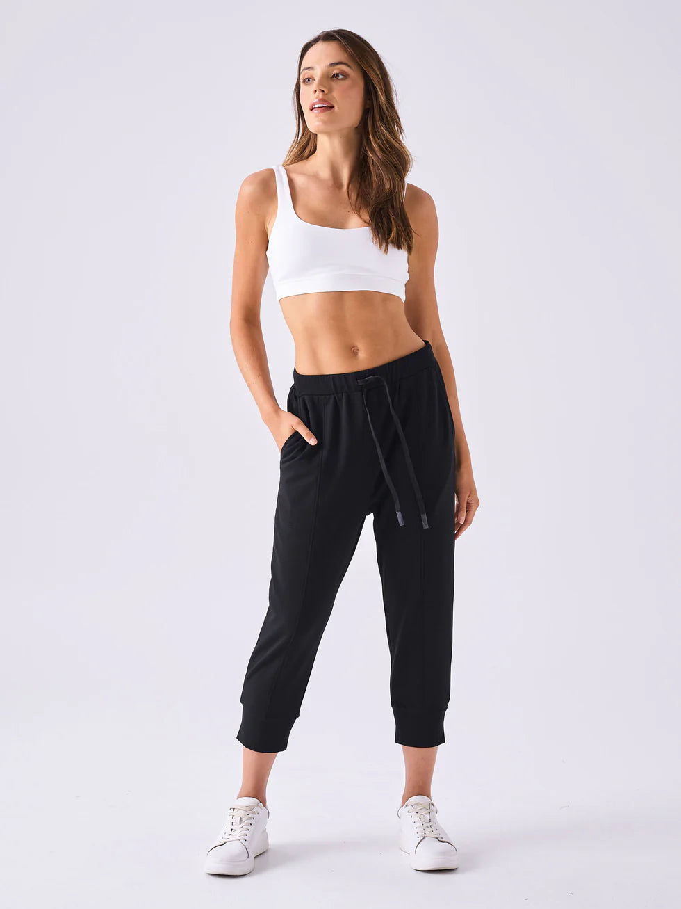 DHARMA BUMS - Breeze French Terry Cropped Jogger