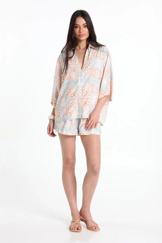 LOST IN LUNAR - Billie Shirt Sahara Print