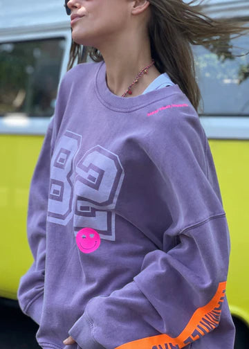 HAMMILL & CO - Long Vintage Sweat Washed Mauve