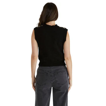 SASS CLOTHING - Erika Crochet Vest