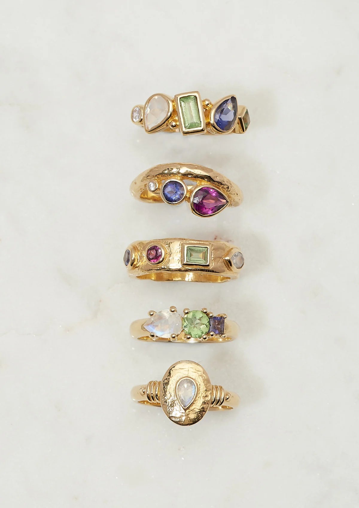 TONIMAY - Esme Moonstone Gold Ring