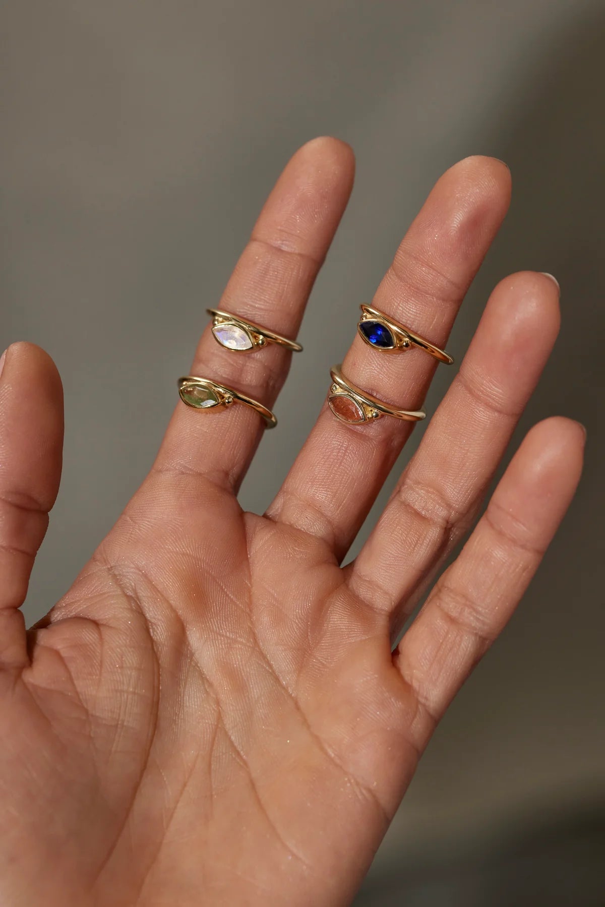 TONIMAY - Nyra Marquise Apatite Gold Stacker