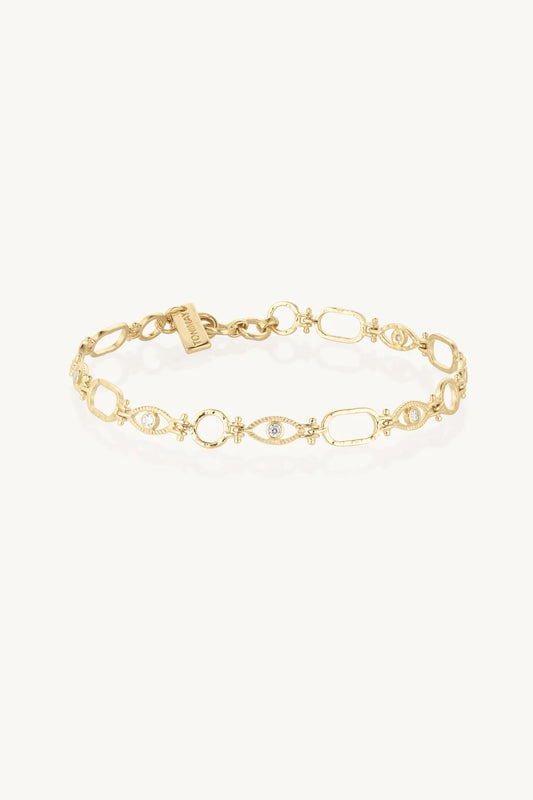 TONIMAY - All Seeing Eye Gold Bracelet
