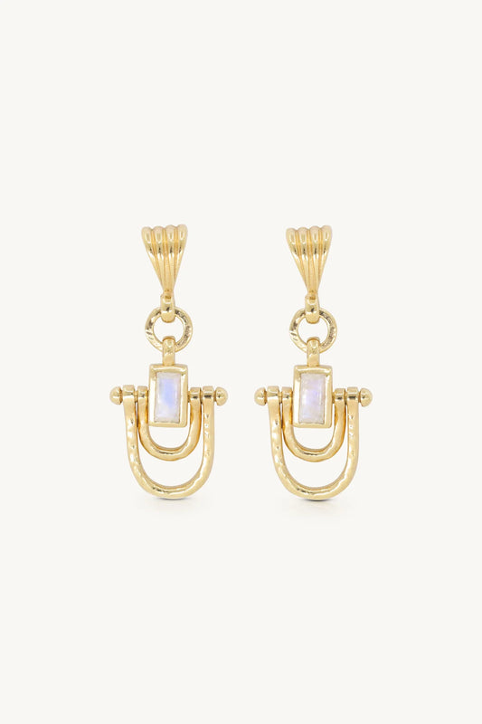 TONIMAY - Allegra Moonstone Gold Earrings