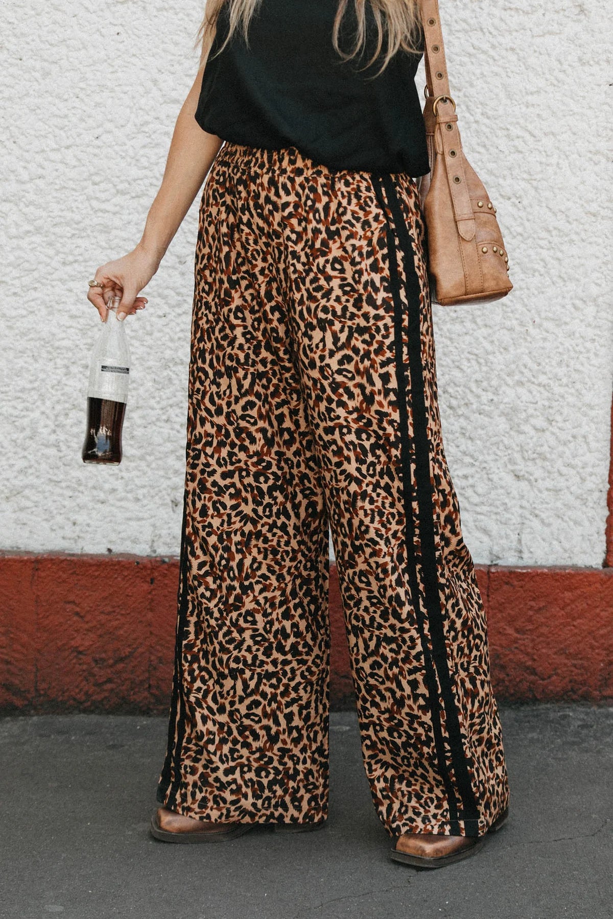 Pre-order instore next week *** ZAZIBA STUDIO - Jaya Linen Pant Vogue Animal Print