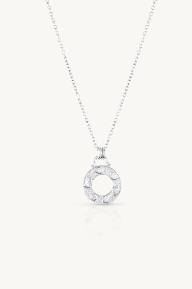 TONIMAY - Cleo Moonstone Necklace (Silver)