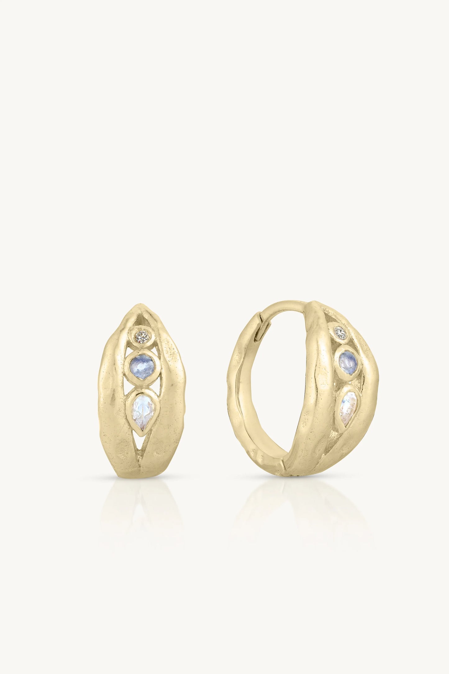 ToniMay- Dahlia Gold Hoops