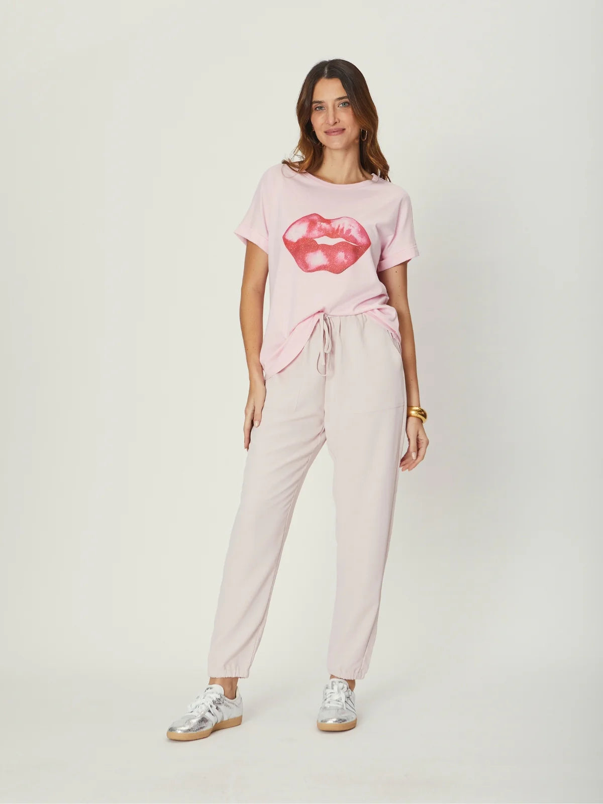 WE ARE THE OTHERS - Jade Relaxed Tee Pink Lips