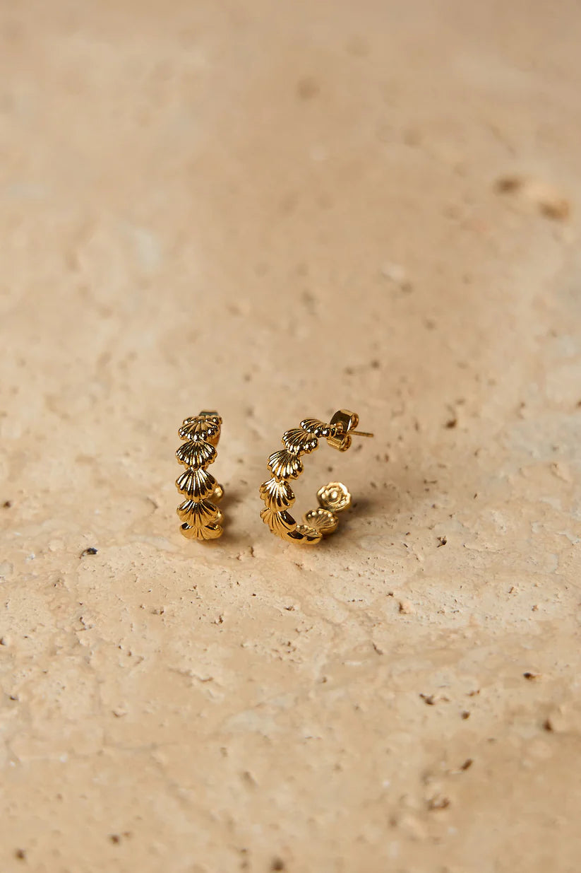 LOVE FROM LILOU - Siren Hoop Earrings