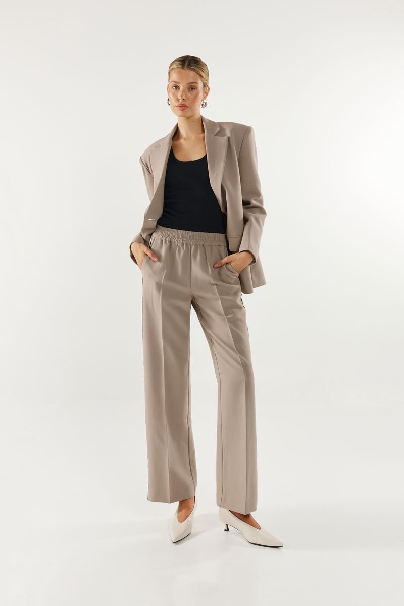 MADISON THE LABEL - Brianna Pants (Taupe)