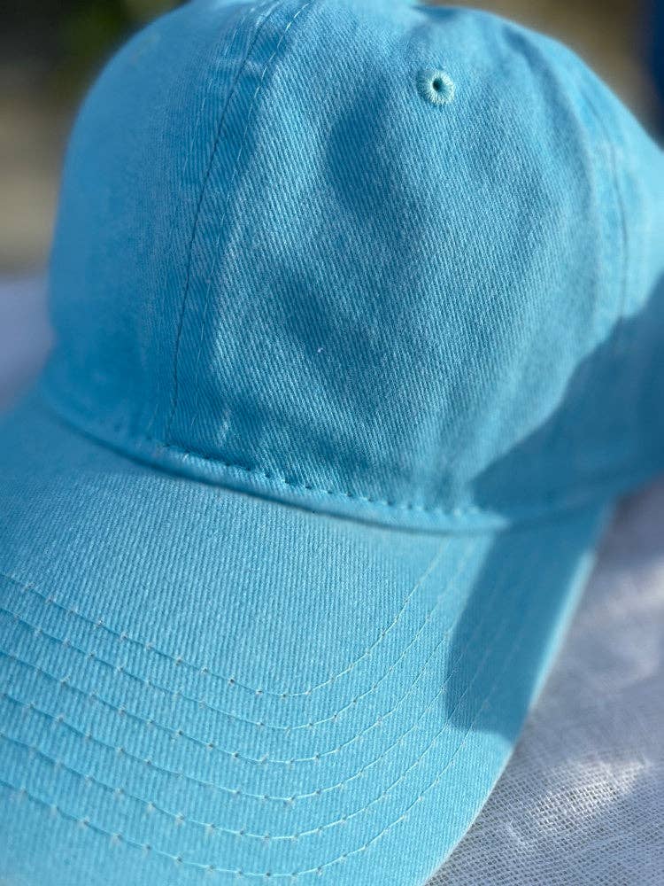 NAKOA THE LABEL - Vintage Washed Cap - Light Blue